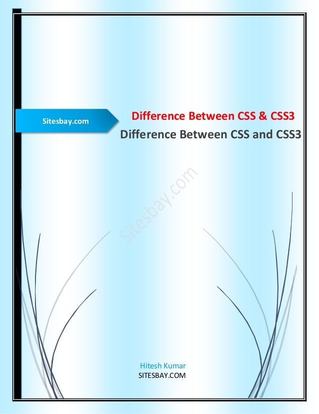 Difference Between CSS and CSS3