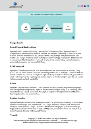 React vs Django Framework: All you need to know | PDF