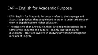 Difference between EAP and ESP | PPT
