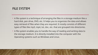 differencebetweenfilesystem anddbm.pptx