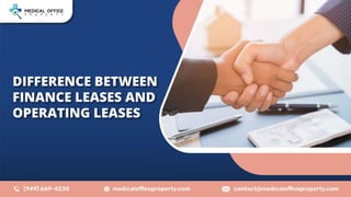Difference Between Finance Leases And Operating Leases.pptx