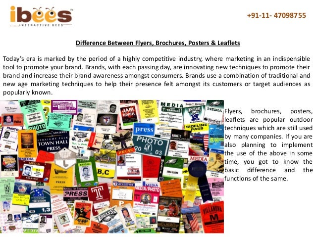 difference between flyers brochures posters leaflets taget flyers