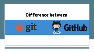 Git is a version control software package similar to traccked
changes and saving documents as "final1.pdf" and "final2.pdf...