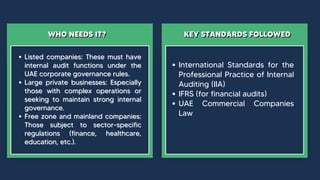 UAE corporate governance services