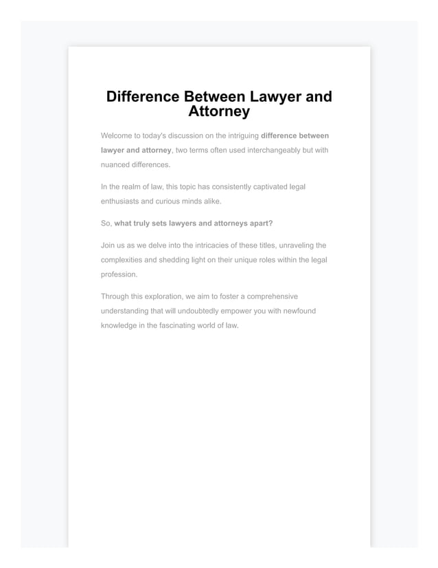 Difference Between Lawyer and Attorney.pdf