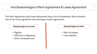 Difference Between lease And Rent Agreement | PPT | Free Download