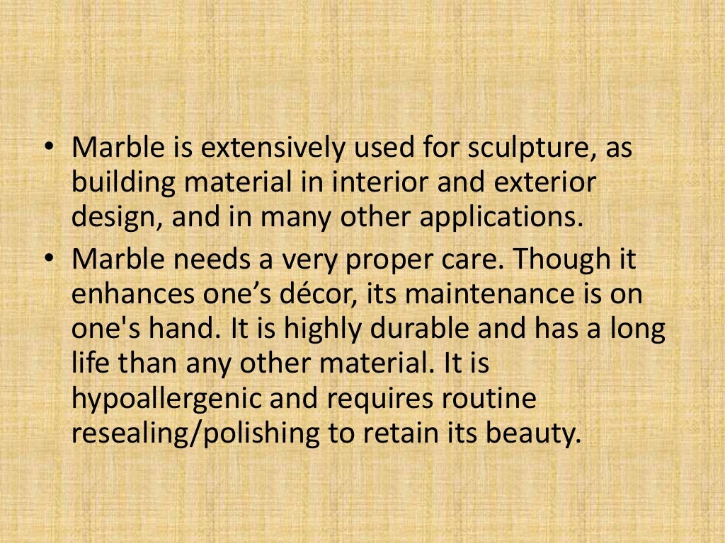 Difference between marble and italian marble