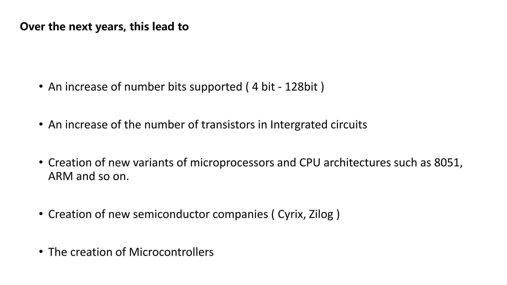 Difference between microcontrollers an microprocessors ( University of ...