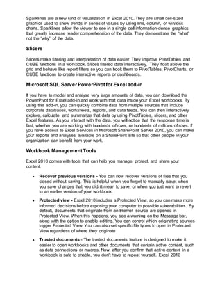 Difference between microsoft excel 2007 | DOCX | Computer Software and ...