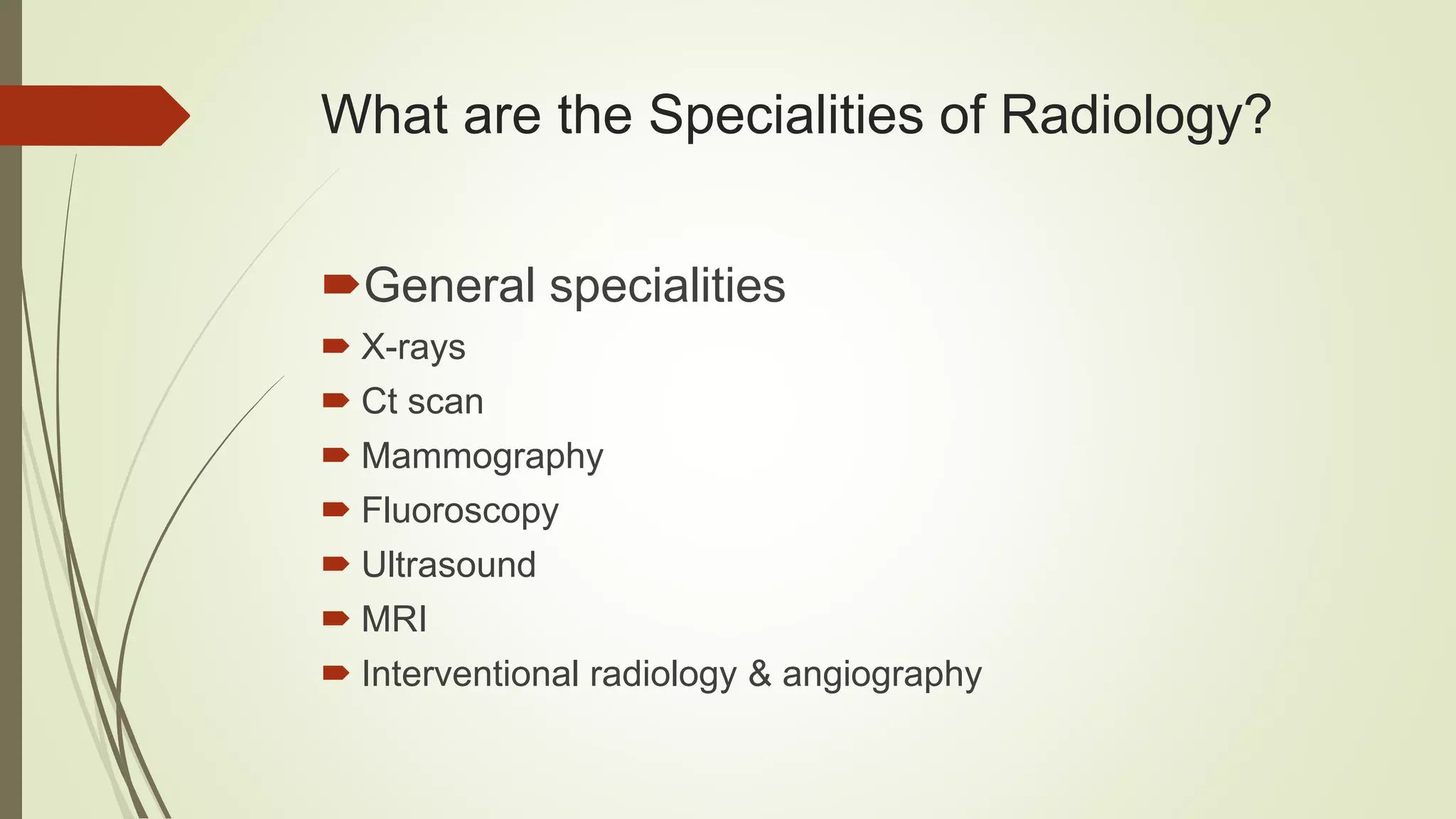 Difference between modalities of general radiology and nuclear medicine ...