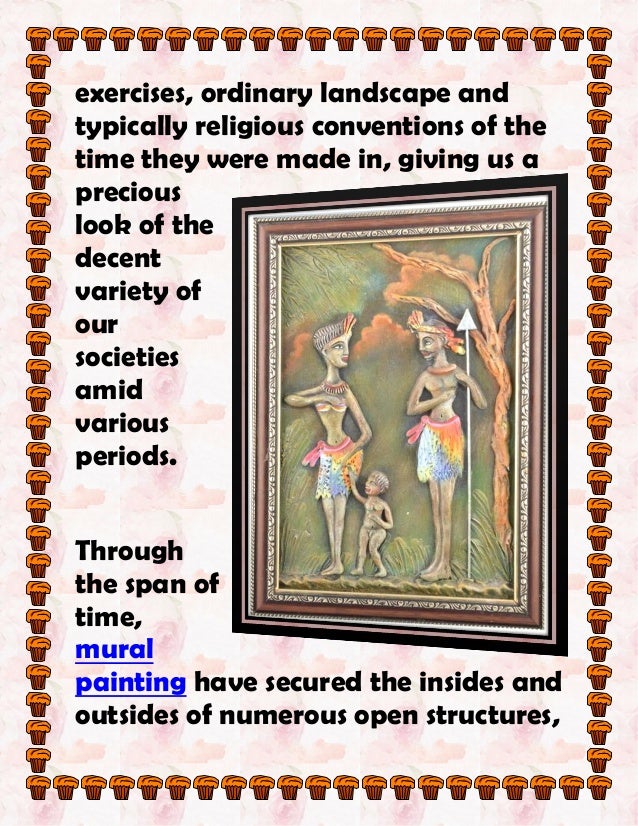 Difference between Mural Paintings and Miniatures