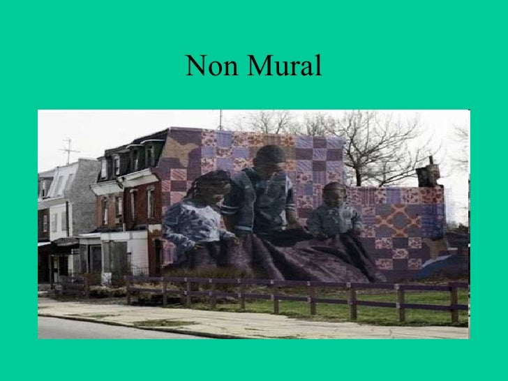 Difference between murals and non murals