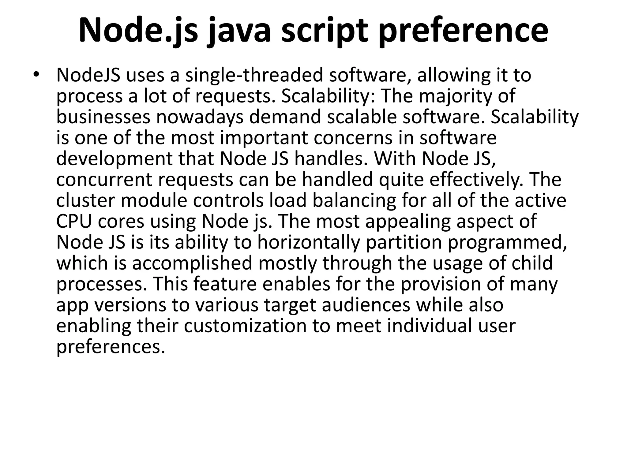 Difference between Node.js vs Java script | PPT