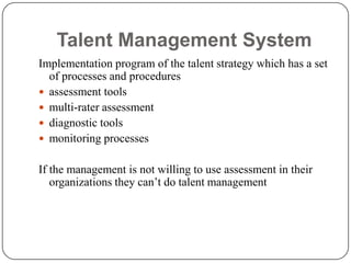 Difference Between Performance Management & Talent Managmentt | PPTX