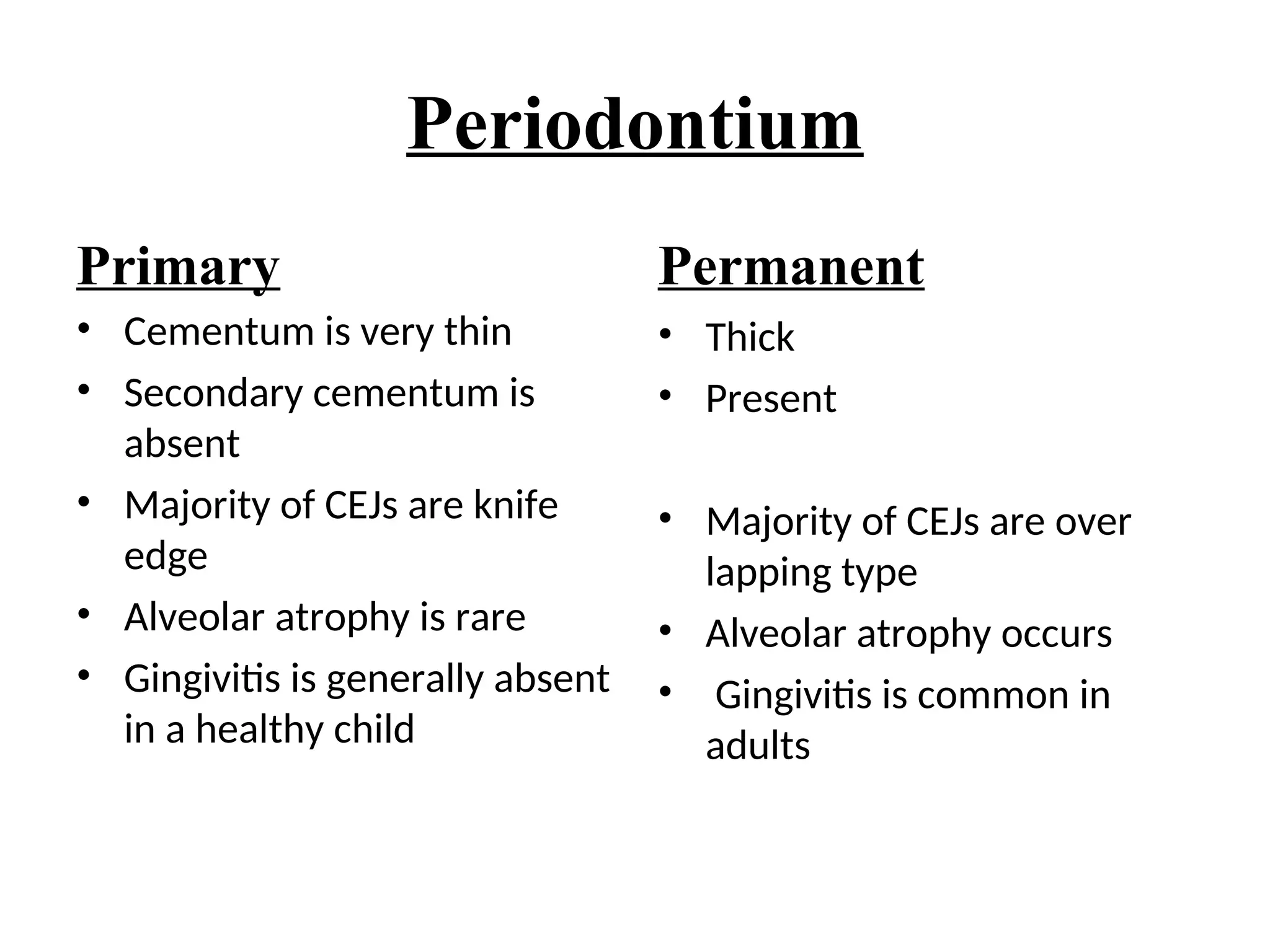 Difference between primary and permanent.ppt