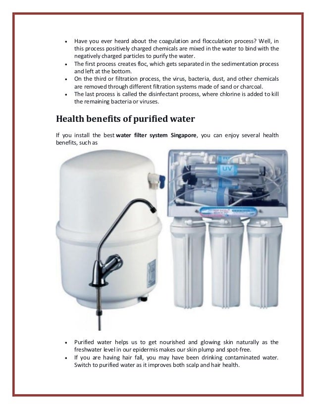 Difference Between Purified Water and Distilled water