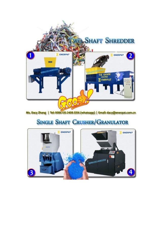 Difference between single shaft shredder and double shaft shredder