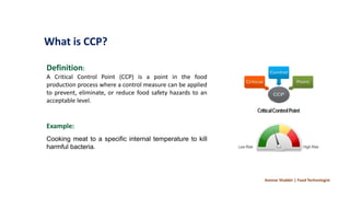 Criptical Control Point Ccp Training.pdf Difference bw CCP, PRP & OPRP.pdf basic diff | PDF