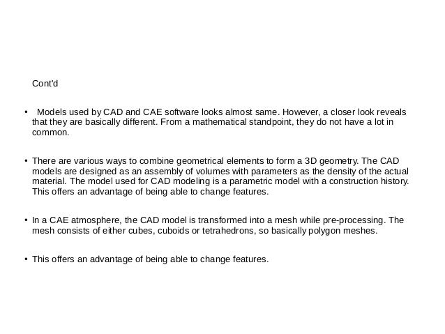 Difference between cad and cam
