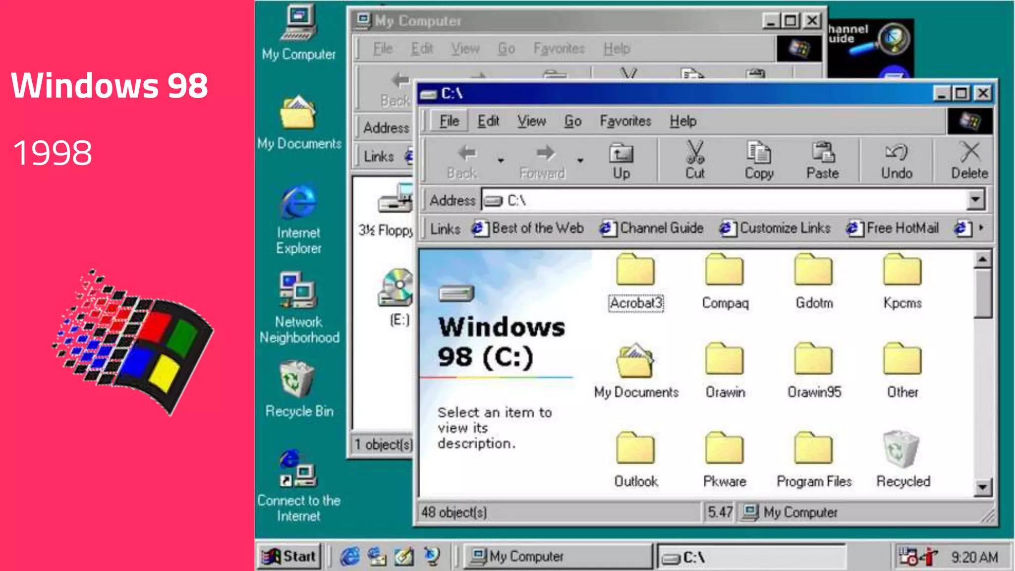 Windows 98
1998
 