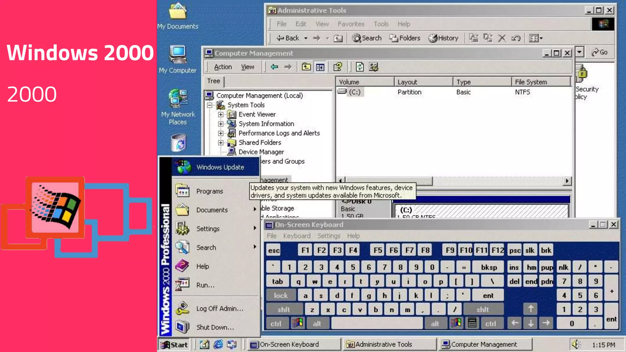 Windows 2000
2000
 