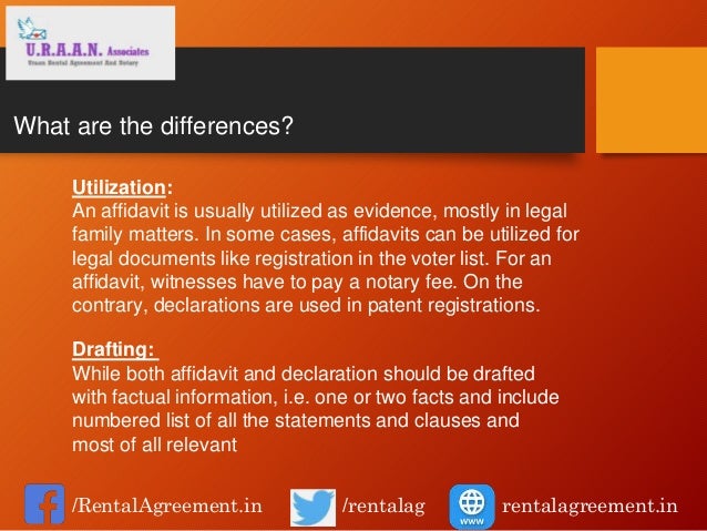 What Is The Difference Between Statutory And Affidavit? – NDWH