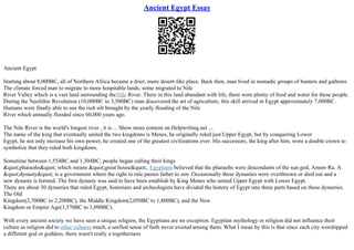 Differences Between Ancient Egypt And Mesopotamia | PPT