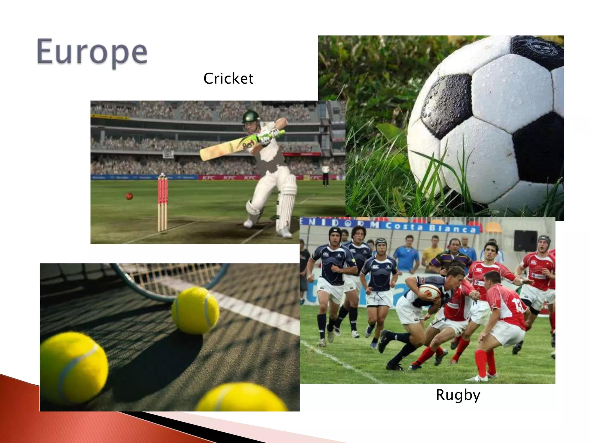 EuropeCricketRugby