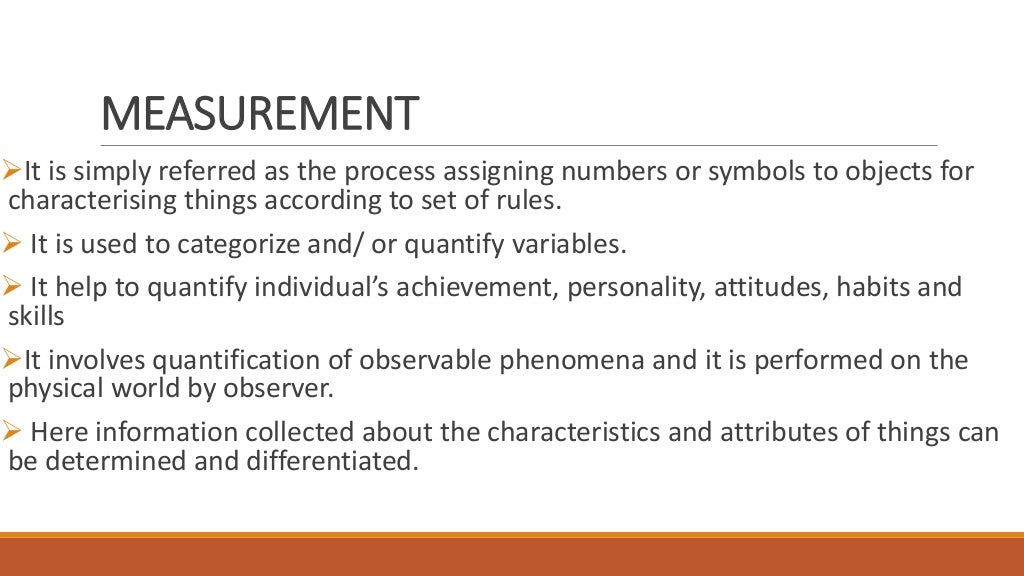 Differences between measurement, evaluation and assessment