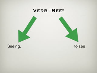 See Example 1 Gerunds and Infinitives: Changes in meaning | KEY