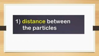 Difference solid liquid and gases