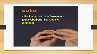 Difference solid liquid and gases