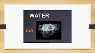 Difference solid liquid and gases