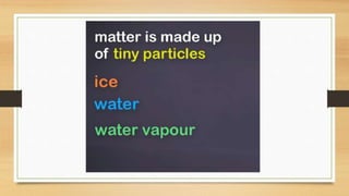 Difference solid liquid and gases
