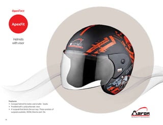 Different Type Of Aaron Helmets And Their Features | PPTX