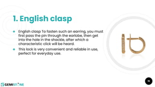 Different Types Of Earrings | PDF