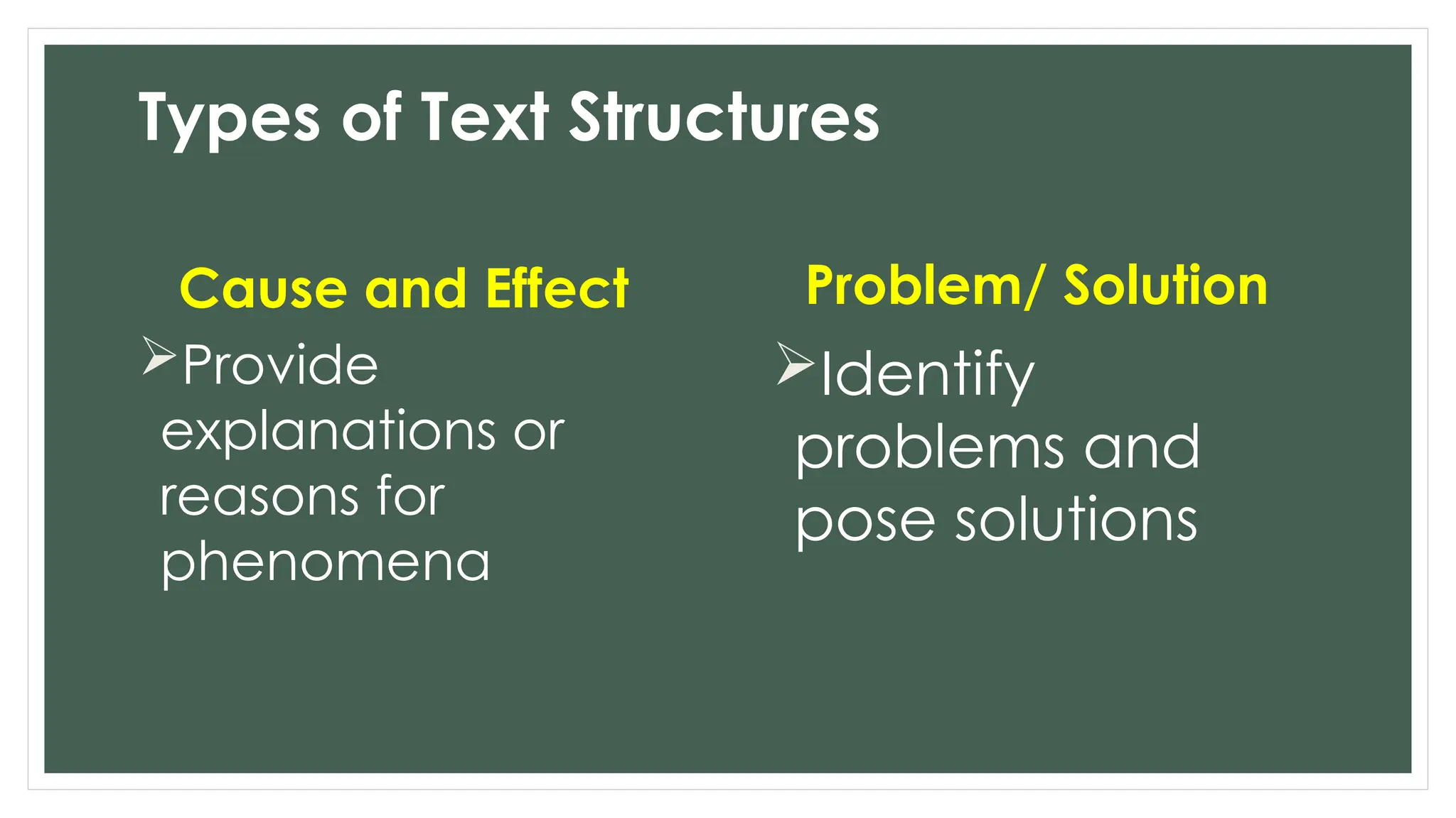 Different-Types-of-Text-Structures Grade 7 | PPTX