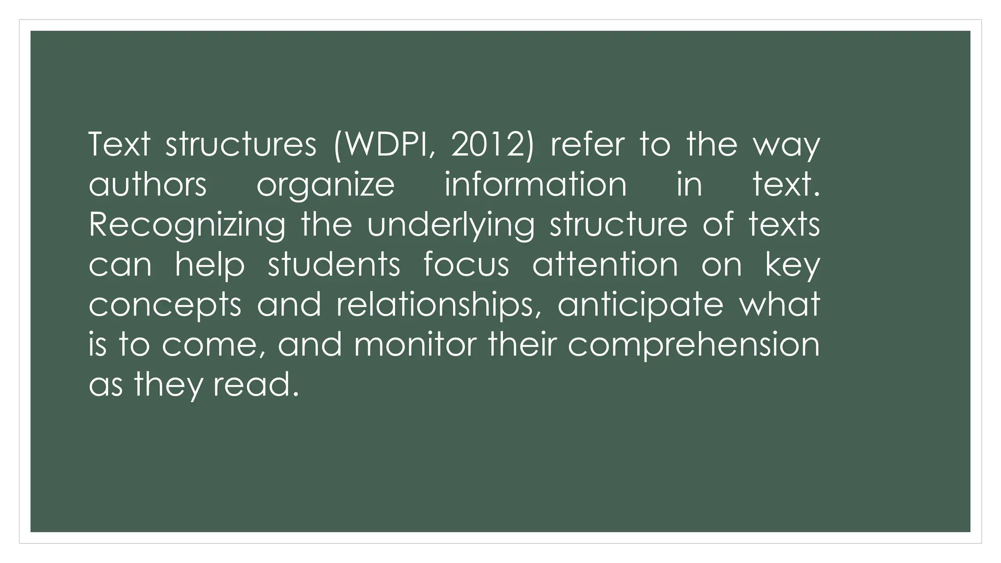 Different-Types-of-Text-Structures Grade 7 | PPTX