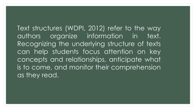 Different-Types-of-Text-Structures Grade 7 | PPTX