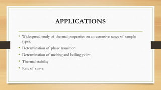 Differentail scanning calorimtetery