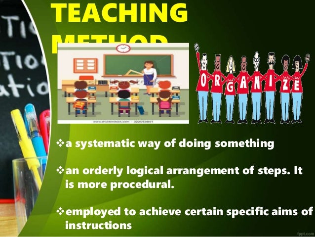 Different approaches and methods