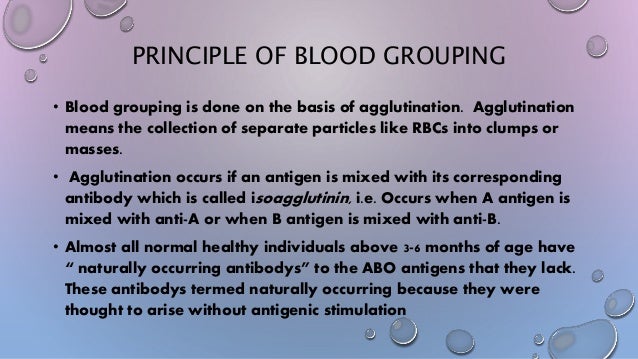 Different Blood Groups And Their Significance
