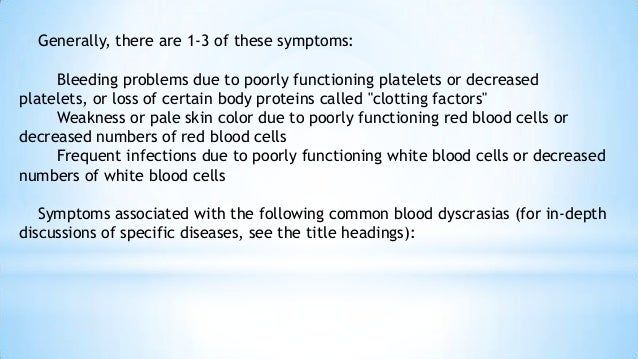 Different Blood Tests Given For Bleeding Disorders Or Blood Dyscrasia