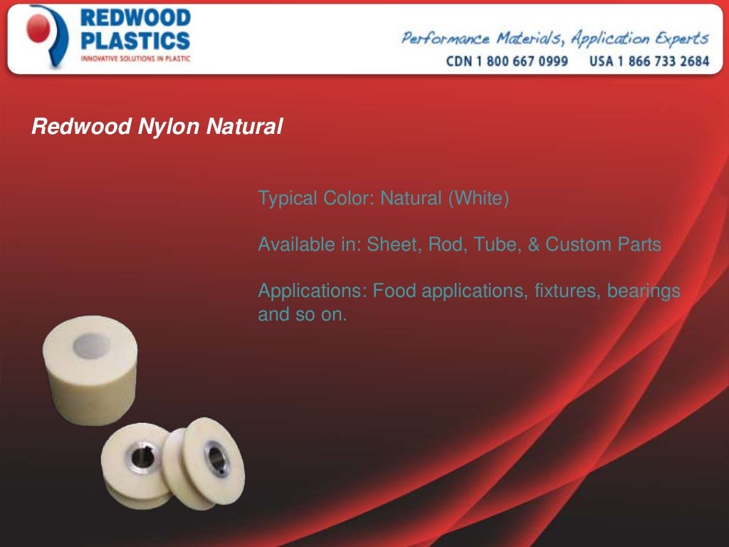 Different Cast Nylon Rod and Sheet Grades