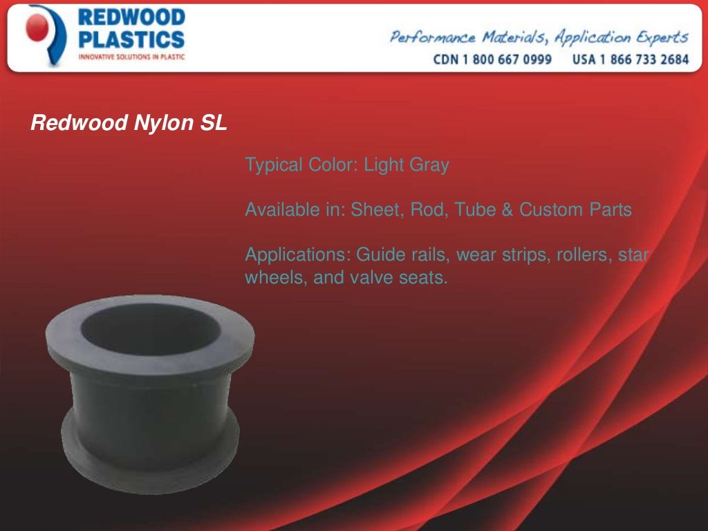 Different Cast Nylon Rod and Sheet Grades
