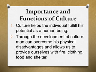 Different Cultures of the World | PPTX
