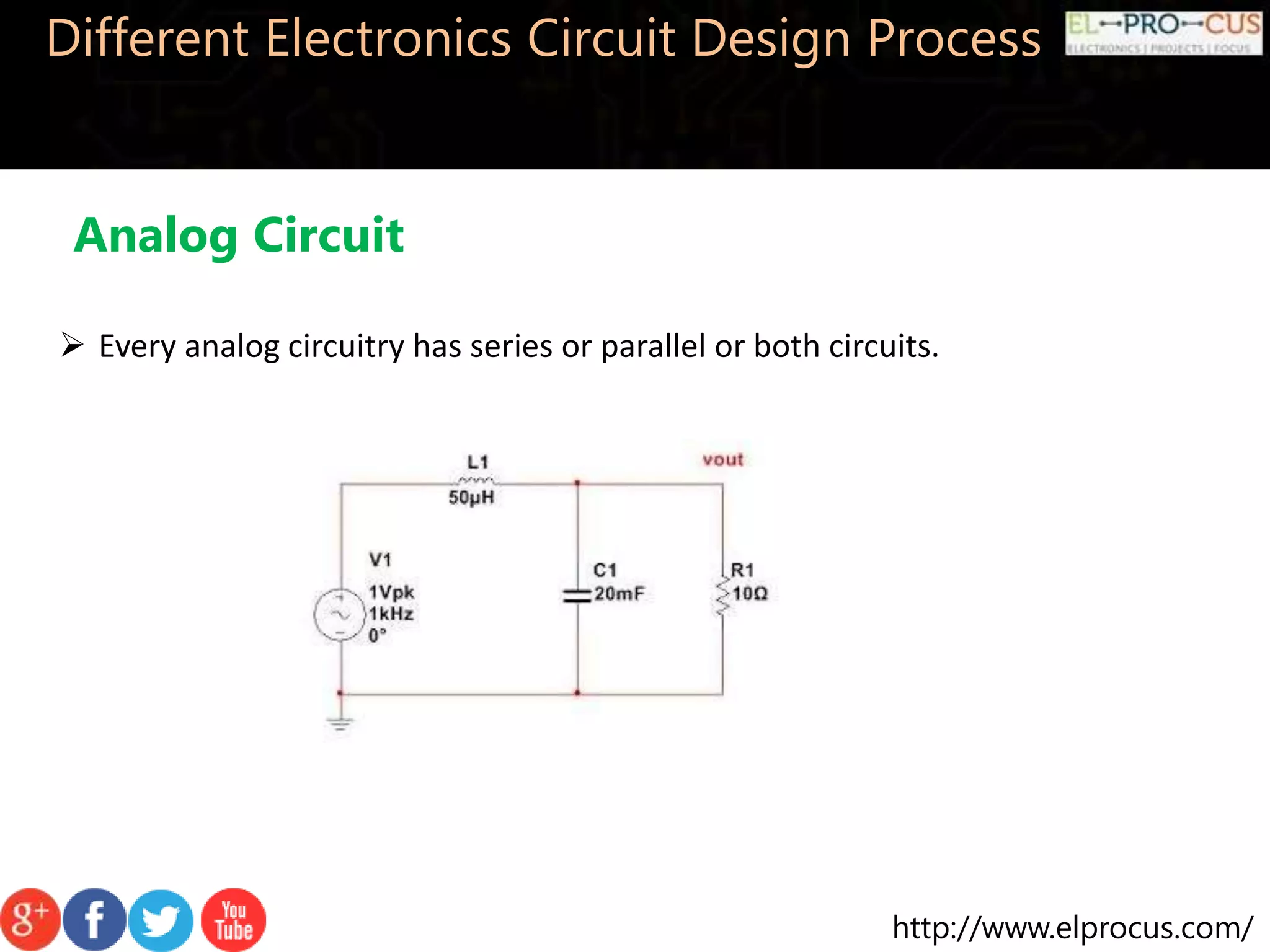 Different electronics circuit design process | PPT