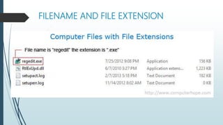 File Extensions and File Types: MP3, GIF, JPG, DOCX, XLSX, EXE, & More -  Video & Lesson Transcript