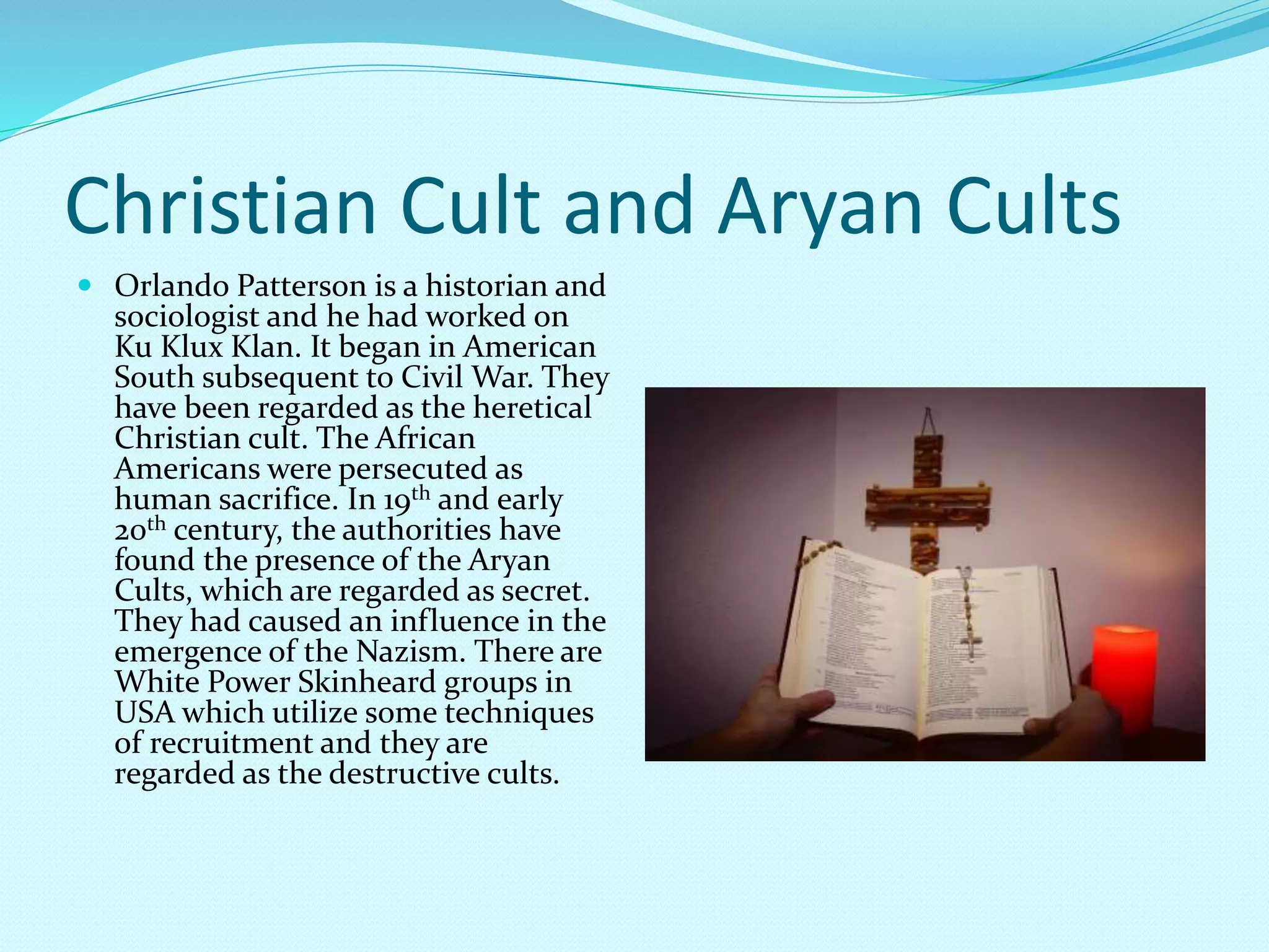 Different Forms of Animism and Cults for Sociology Students | PPTX