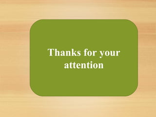 Thanks for your
attention
 